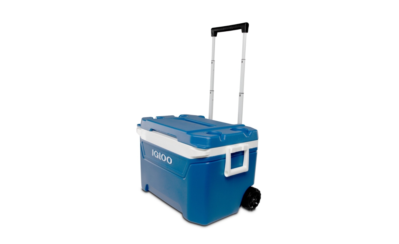 Sunset 60 Roller (56 liter) koelbox op wielen blauw