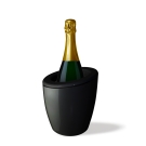 Demi Basic Champagnekoeler / Wijnkoeler Zwart